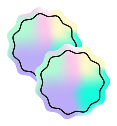 Holographic sticker