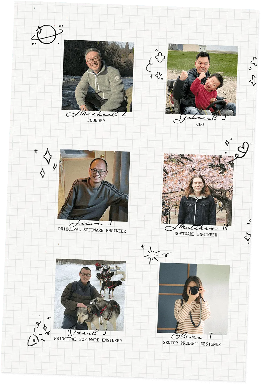 Open Writeway journal with handwritten pages