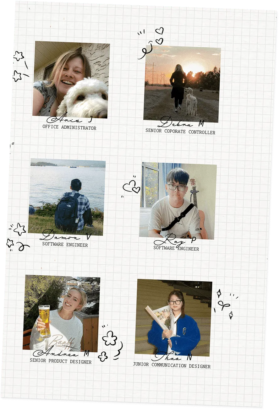 Writeway journal cover with stickers