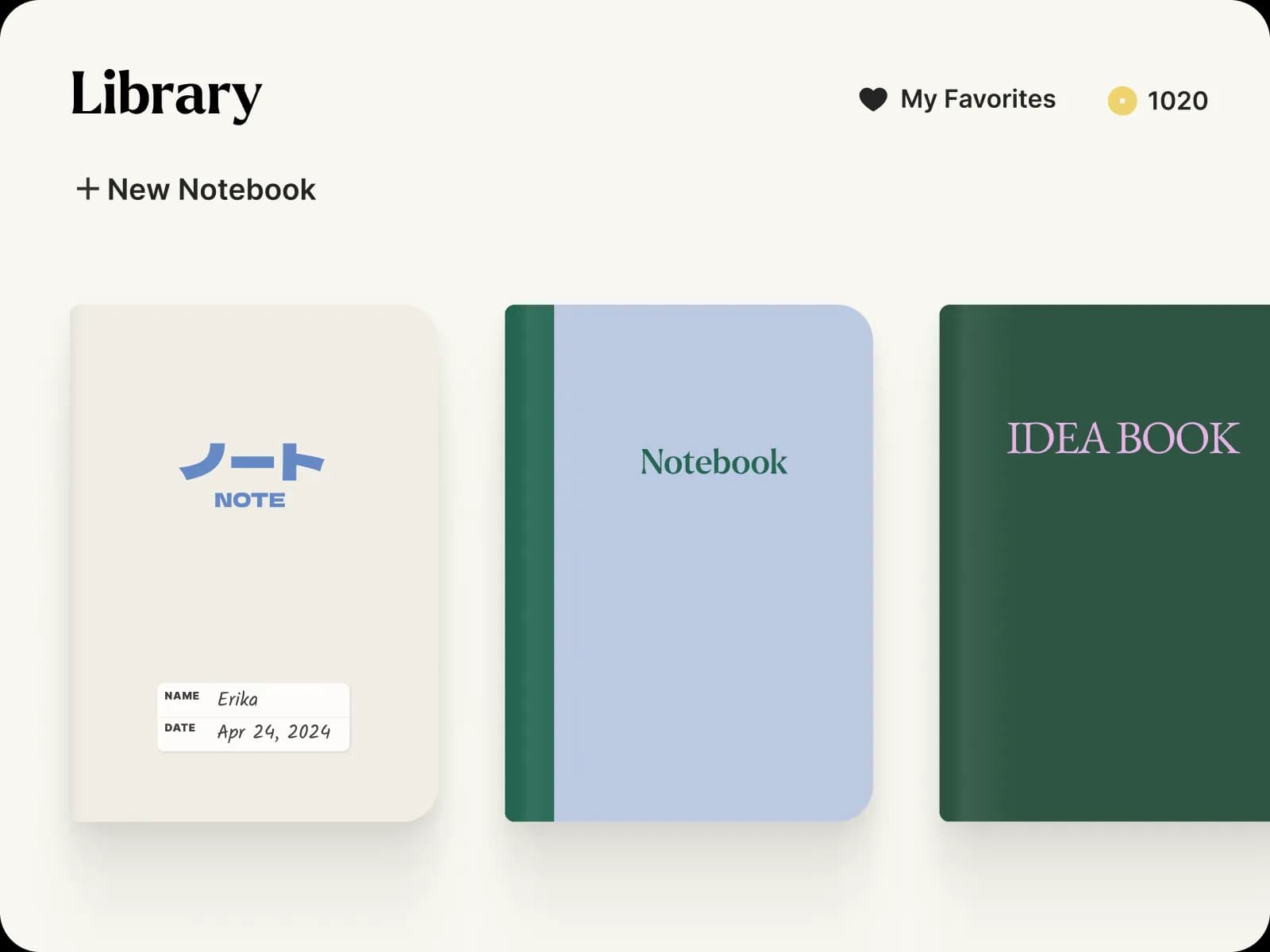 Notebooks